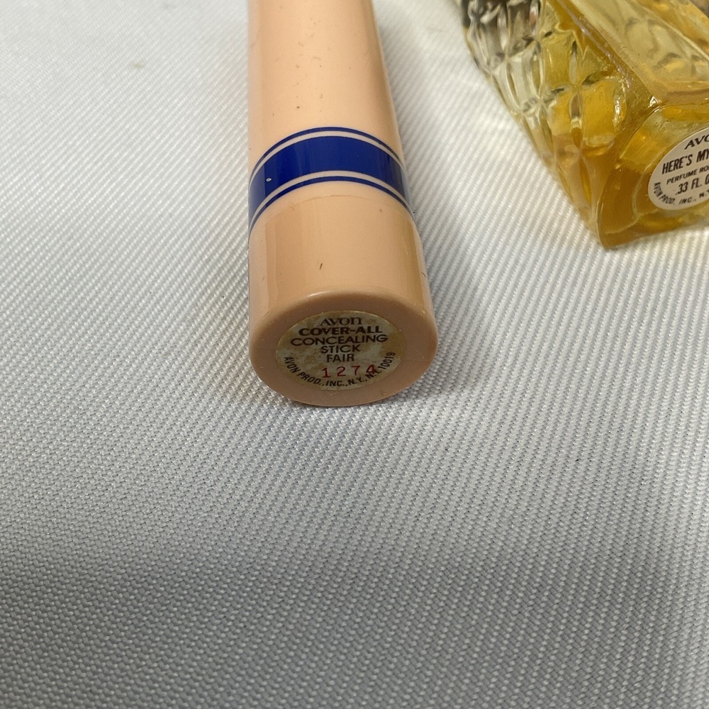 Vintage Avon Lot Elusive Charisma Unforgettable Concealer Here's My Heart - Picture 16 of 16